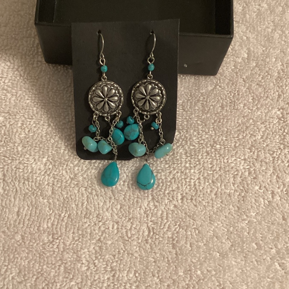 Turquoise Dangle Earrings
